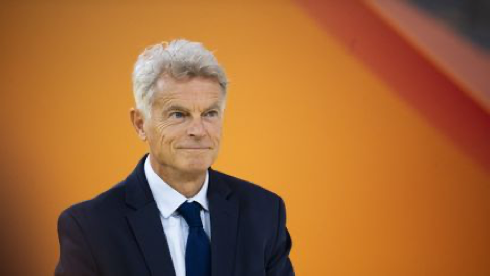 Source-supplied image for: "Un projet de rupture" : le communiste Fabien Roussel officialise sa candidature à la présidentielle
