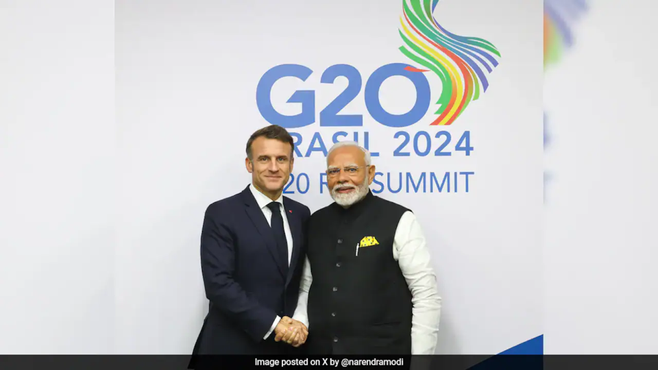 Source-supplied image for: India-France Relations Have Reached "New Heights": PM Modi