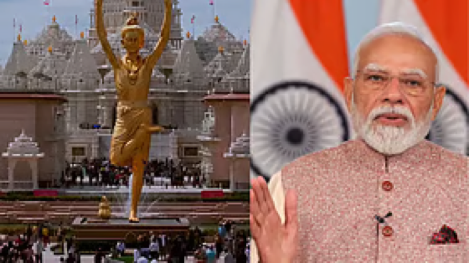 Source-supplied image for: Paris Gets BAPS Swaminarayan Temple; PM Narendra Modi Calls Consecration A Milestone For India-France Ties